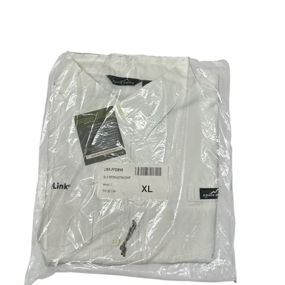 EDDIE BAUER Performance Fishing Shirt with company logo. Men’s XL UV Protection - Picture 2 of 5